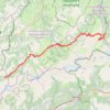 Itinéraire Pillon-kandersteg, distance, dénivelé, altitude, carte, profil, trace GPS