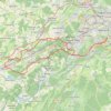 Itinéraire Le Grand Ouest de Besançon, distance, dénivelé, altitude, carte, profil, trace GPS