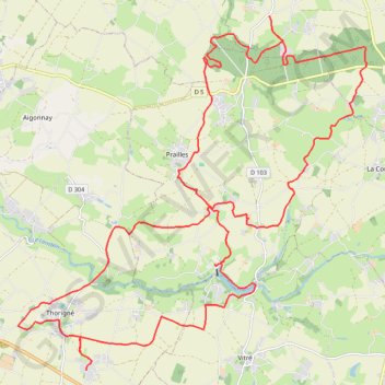 Itinéraire Les Cabrioles du Lambon, distance, dénivelé, altitude, carte, profil, trace GPS