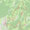 Itinéraire Une boucle dans les vignobles du Cerdon, distance, dénivelé, altitude, carte, profil, trace GPS