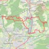 Itinéraire Perdu dans Brognard, distance, dénivelé, altitude, carte, profil, trace GPS