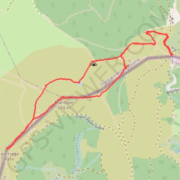 Itinéraire Circuit du Mandalé, distance, dénivelé, altitude, carte, profil, trace GPS