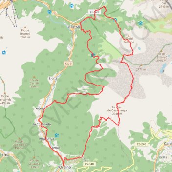 Itinéraire maratob, distance, dénivelé, altitude, carte, profil, trace GPS