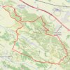 Itinéraire Les collines du pastel, distance, dénivelé, altitude, carte, profil, trace GPS
