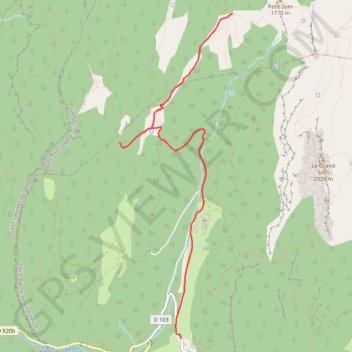 Itinéraire Parcours du 06/07/2023 18h32, distance, dénivelé, altitude, carte, profil, trace GPS