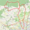 Itinéraire Au fil des chemins d'Ecouves, distance, dénivelé, altitude, carte, profil, trace GPS