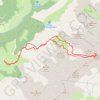 Itinéraire Ambrevetta par la combe de Tardevant, distance, dénivelé, altitude, carte, profil, trace GPS