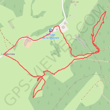 Itinéraire La montay damprichard, distance, dénivelé, altitude, carte, profil, trace GPS