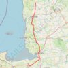 Itinéraire Retour MONT SAINT MICHEL, distance, dénivelé, altitude, carte, profil, trace GPS