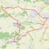 Itinéraire De Fontenilles à Saiguède, distance, dénivelé, altitude, carte, profil, trace GPS