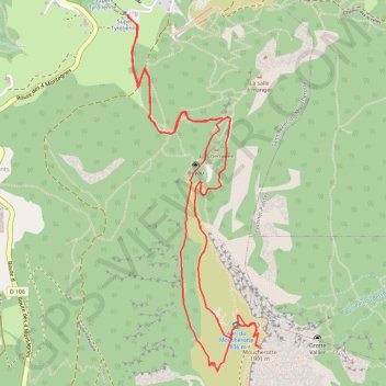 Itinéraire Moucherotte, distance, dénivelé, altitude, carte, profil, trace GPS