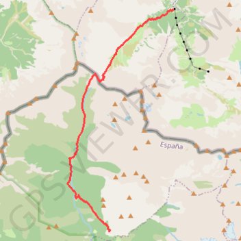 Itinéraire Pont de Prat-Port de la Pez-Viados, distance, dénivelé, altitude, carte, profil, trace GPS
