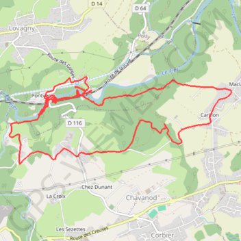 Itinéraire Les Gorges du Fier et leurs environs, distance, dénivelé, altitude, carte, profil, trace GPS