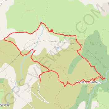 Itinéraire L'Adret de Chorges, distance, dénivelé, altitude, carte, profil, trace GPS