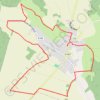 Itinéraire Le chêne d'Artois, distance, dénivelé, altitude, carte, profil, trace GPS