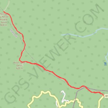 Itinéraire Randonnée du Piton Rivière Noire à Maurice, distance, dénivelé, altitude, carte, profil, trace GPS