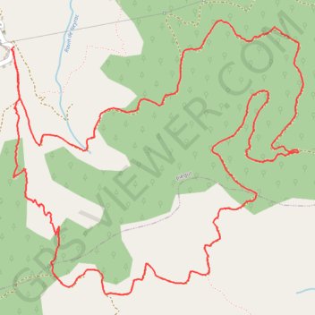 Itinéraire Sortie du Crête de MALADRECH, distance, dénivelé, altitude, carte, profil, trace GPS