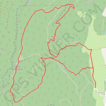 Itinéraire Le passage du Molard Grandjean, Bois de Glaize, distance, dénivelé, altitude, carte, profil, trace GPS