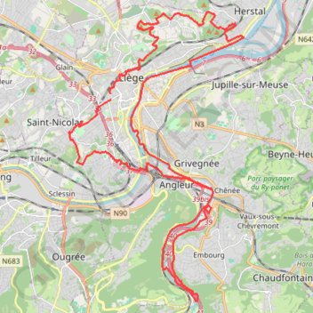 Itinéraire BLM 2024 3, distance, dénivelé, altitude, carte, profil, trace GPS