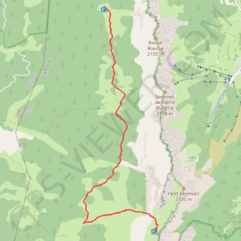 Itinéraire Vercors Trièves-du refuge des Aiguillettes au Jasse du Pay, distance, dénivelé, altitude, carte, profil, trace GPS