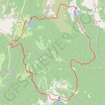Itinéraire Giro delle Maglie, distance, dénivelé, altitude, carte, profil, trace GPS
