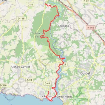 Itinéraire La Laita - Saint-Maurice, distance, dénivelé, altitude, carte, profil, trace GPS