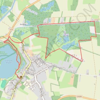 Itinéraire Circuit du marais des onze villes, distance, dénivelé, altitude, carte, profil, trace GPS