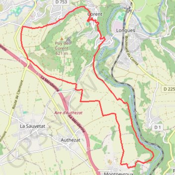 Itinéraire track, distance, dénivelé, altitude, carte, profil, trace GPS