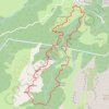 Itinéraire Hameau de Lachat, distance, dénivelé, altitude, carte, profil, trace GPS