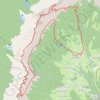 Itinéraire Rochers du Playnet par les Pas de la Balme et Morta (Vercors), distance, dénivelé, altitude, carte, profil, trace GPS