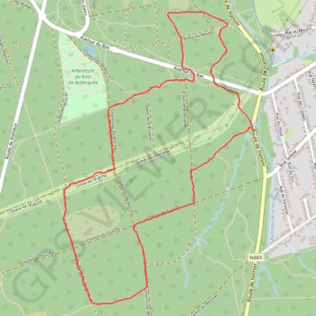 Itinéraire Petite promenade dans les bois de Seraing, distance, dénivelé, altitude, carte, profil, trace GPS