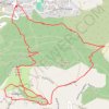 Itinéraire Alleins - Vernegues, distance, dénivelé, altitude, carte, profil, trace GPS