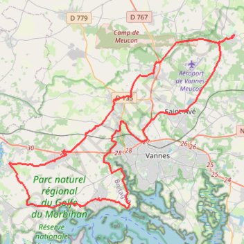 Itinéraire VCM Monterblanc 056a-17740124, distance, dénivelé, altitude, carte, profil, trace GPS