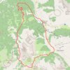 Itinéraire Cols Fromage-Estronques, distance, dénivelé, altitude, carte, profil, trace GPS