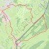 Itinéraire La Frontière - Les Rousses, distance, dénivelé, altitude, carte, profil, trace GPS