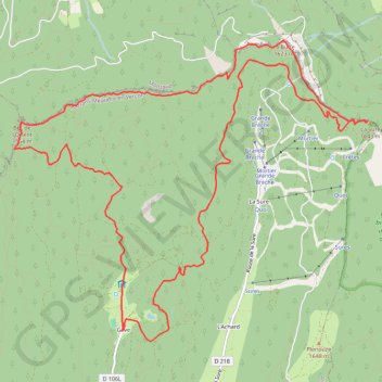 Itinéraire Le Bec de l'Orient, distance, dénivelé, altitude, carte, profil, trace GPS