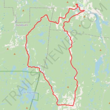 Itinéraire Gravel - Riviere Rouge, distance, dénivelé, altitude, carte, profil, trace GPS