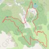 Itinéraire De Goulier à sa station par les crêtes et les bois, distance, dénivelé, altitude, carte, profil, trace GPS