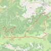 Itinéraire Col du Calmil - Rocher de Batail - Col Mazel - Pla des Peyres, distance, dénivelé, altitude, carte, profil, trace GPS