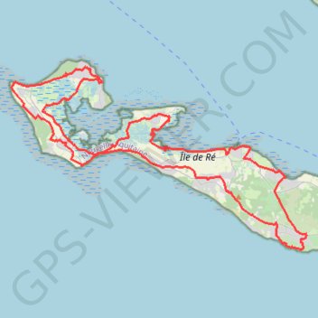Itinéraire Ré_Global, distance, dénivelé, altitude, carte, profil, trace GPS
