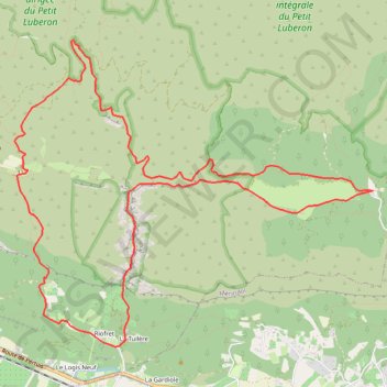 Itinéraire Regalon - Font de l'Orme, distance, dénivelé, altitude, carte, profil, trace GPS
