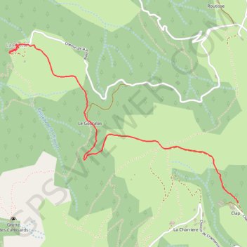 Itinéraire 5bb6bf150d25cde2143f08e54f8fc6bfffcde80f, distance, dénivelé, altitude, carte, profil, trace GPS