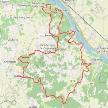 Itinéraire Rando des loups, distance, dénivelé, altitude, carte, profil, trace GPS