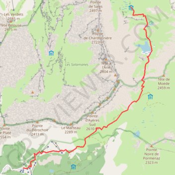 Itinéraire tourdesfiz-3jours, distance, dénivelé, altitude, carte, profil, trace GPS