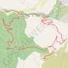 Itinéraire Gémenos - Cruvelier, distance, dénivelé, altitude, carte, profil, trace GPS