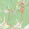 Itinéraire Descente du plateau du Vercors par le col de Vassieux - Chamaloc, distance, dénivelé, altitude, carte, profil, trace GPS