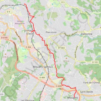 Itinéraire 2023-02-21 14:42:16, distance, dénivelé, altitude, carte, profil, trace GPS