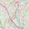 Itinéraire 2023-04-09 17:18:47, distance, dénivelé, altitude, carte, profil, trace GPS