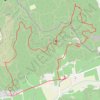 Itinéraire Dans la forêt du Barry, distance, dénivelé, altitude, carte, profil, trace GPS