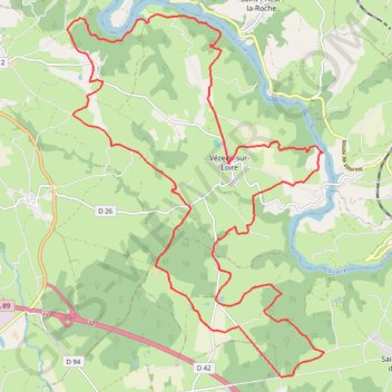 Itinéraire Saint-Paul-de-Vézelin, distance, dénivelé, altitude, carte, profil, trace GPS